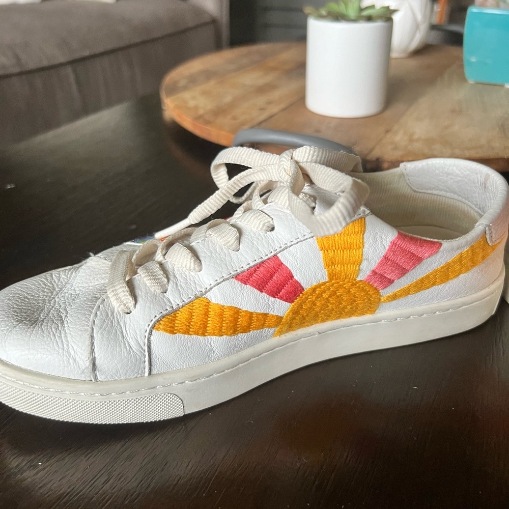 Soludos Leather sneakers size 8 - Picture 5 of 6
